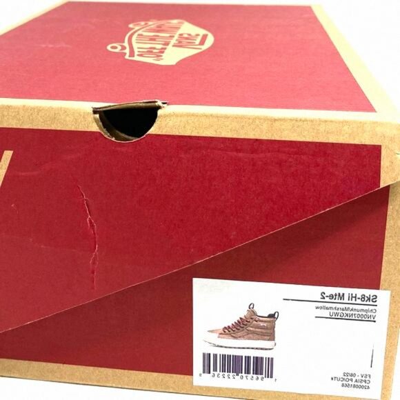 VANS Sk8-Hi MTE-2 High Top Suede Lights Brown VN0007NKGWU Sneakers Size Women's - Picture 9 of 10